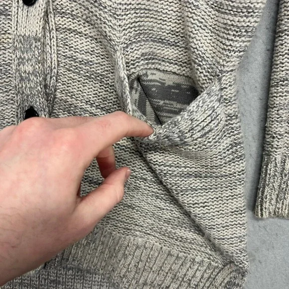 GAP Maternity Women's Marled Knit Cardigan Sweater Long Sleeve Pockets Size M - Picture 5 of 10